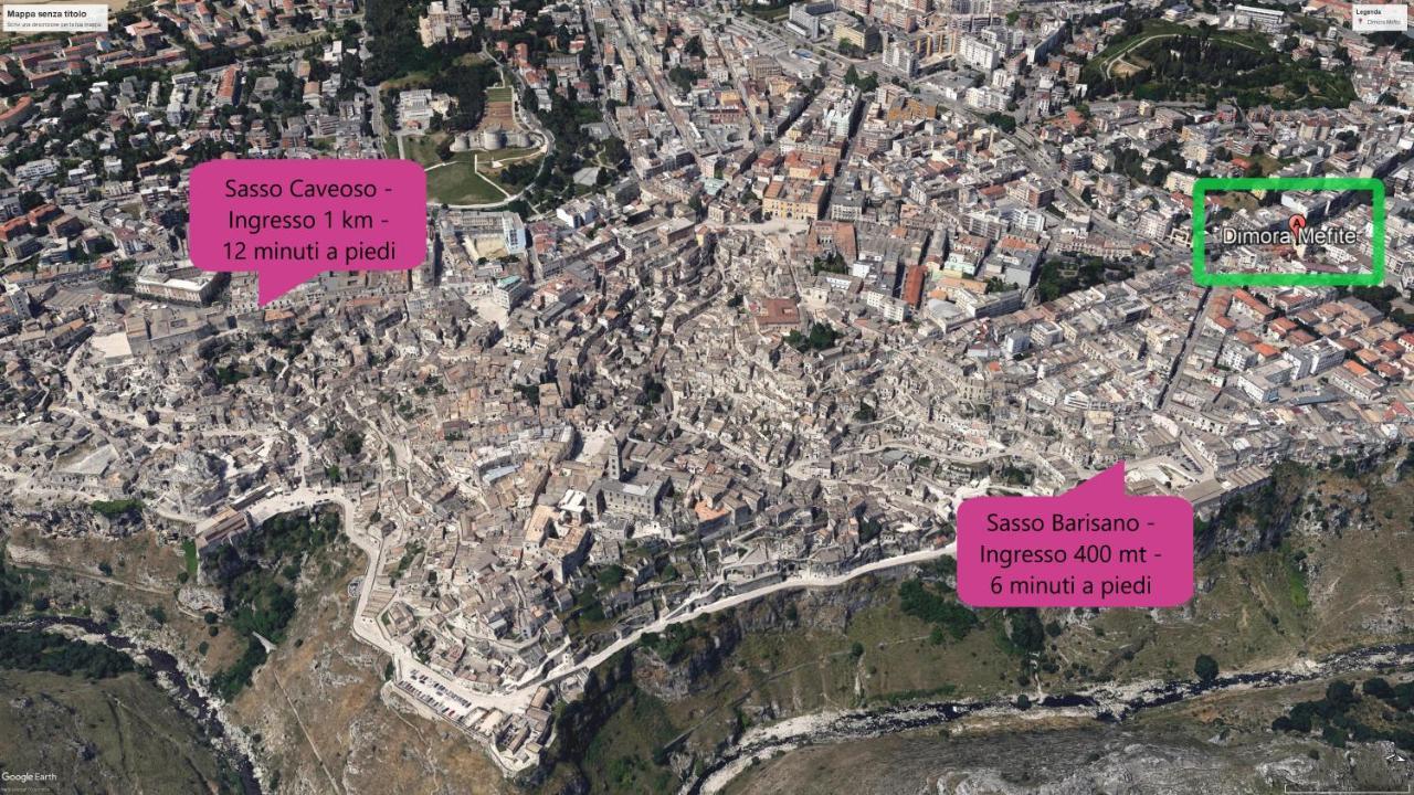 Dimora Mefite-Camere Con Bagno Privato E Self Check-In Matera Exterior foto