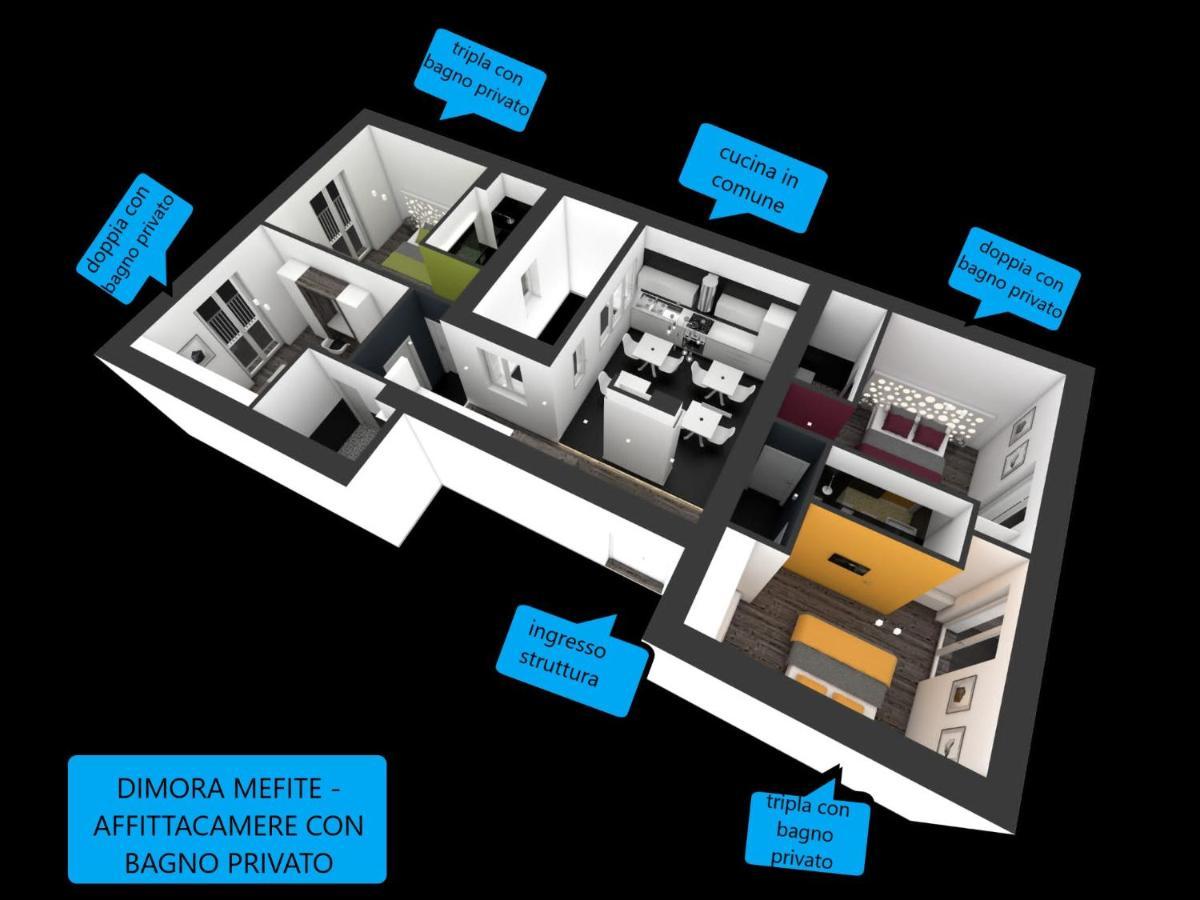 Dimora Mefite-Camere Con Bagno Privato E Self Check-In Matera Exterior foto